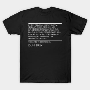 law & order svu T-Shirt